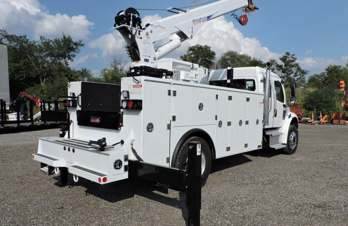 Stellar 12630 Service Crane, TMAX2-14' Aluminum Body, Mounted On 2023 ...